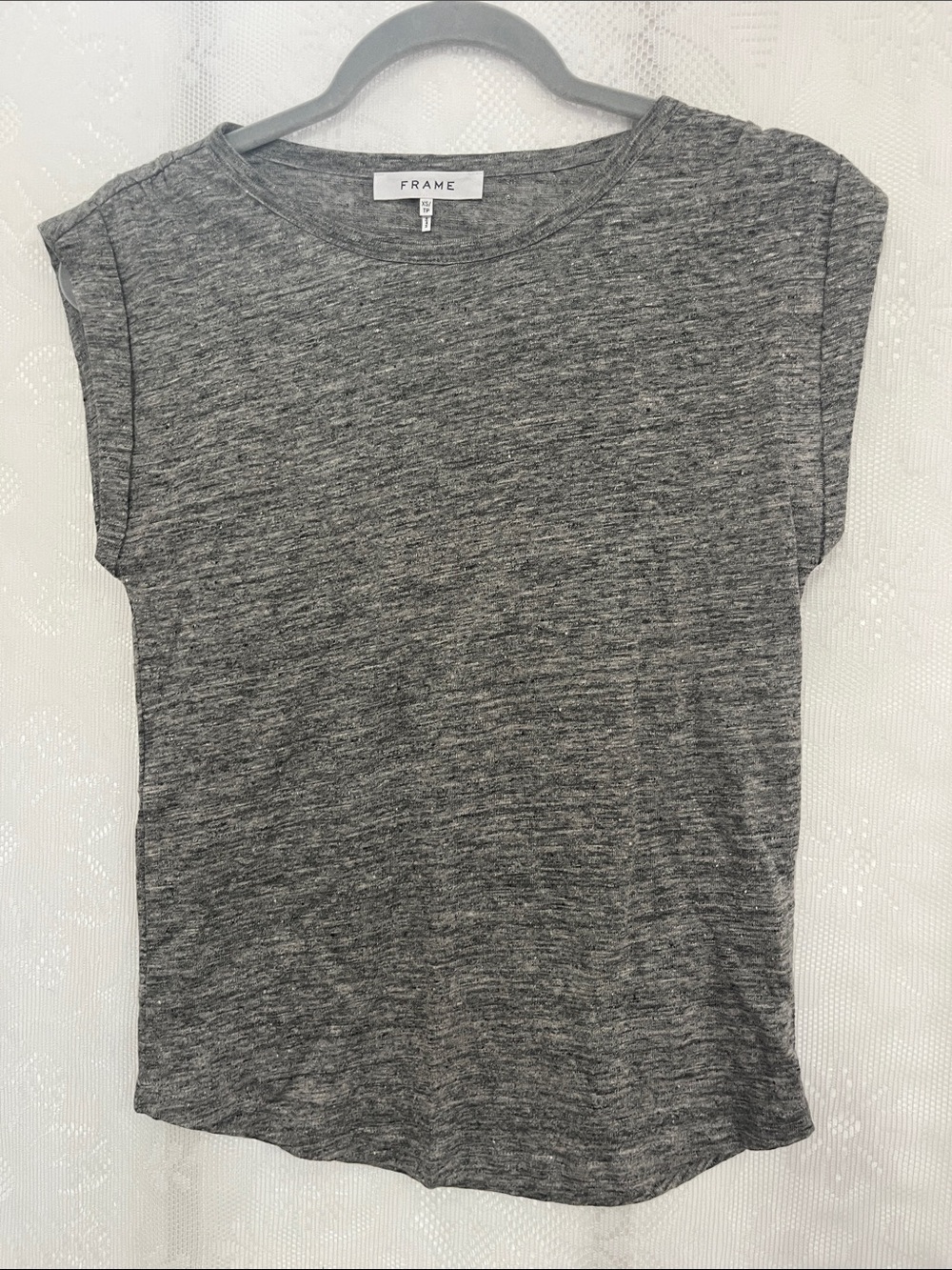 Frame Denim Gray Marled Tank Top XS